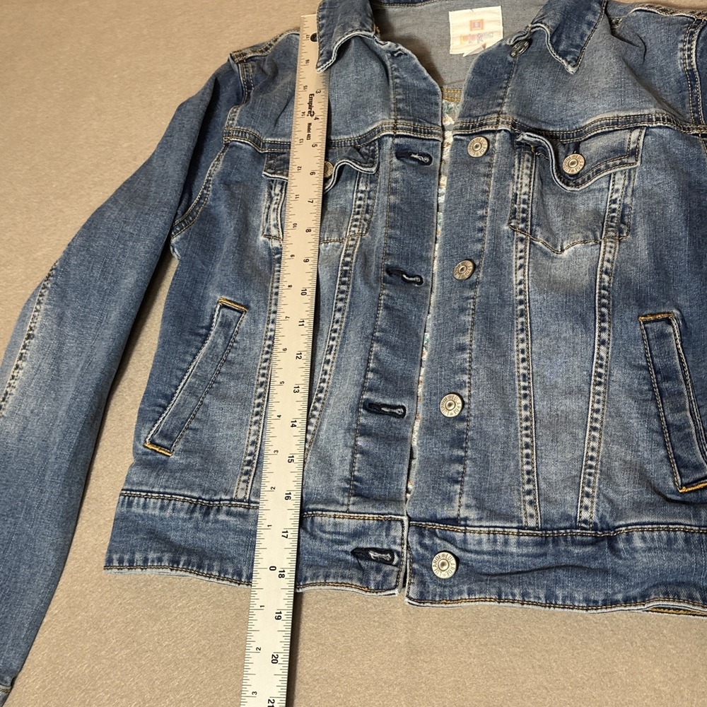Women's Western Jacket Lula Roe Blue Denim Size XS Western Cowgirl Rodeo - Picture 4 of 8